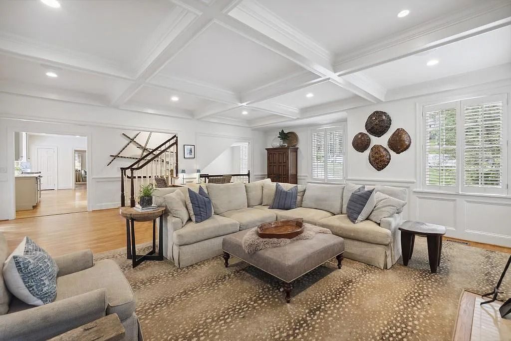 Atlanta, GA: Gorgeous Traditional Home with Breathtaking Backyard Views for Sale at $2.5M