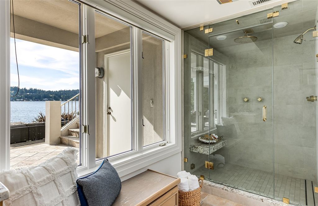 Breathtaking Waterfront Estate on East Lake Sammamish: A Contemporary Icon with 104' of Shoreline, Listed at $7.498M
