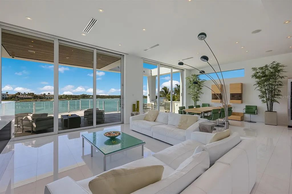 Experience luxury living at its finest with this modern masterpiece at 1325 Westway Drive, Sarasota, Florida. This SMART home features 5 beds, 8 baths, and a 6,590 sq. ft. living space on a 0.41-acre lot.