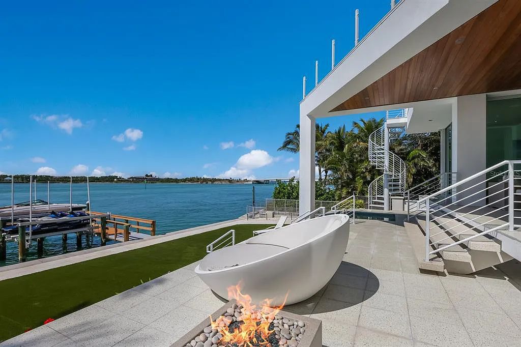Experience luxury living at its finest with this modern masterpiece at 1325 Westway Drive, Sarasota, Florida. This SMART home features 5 beds, 8 baths, and a 6,590 sq. ft. living space on a 0.41-acre lot.