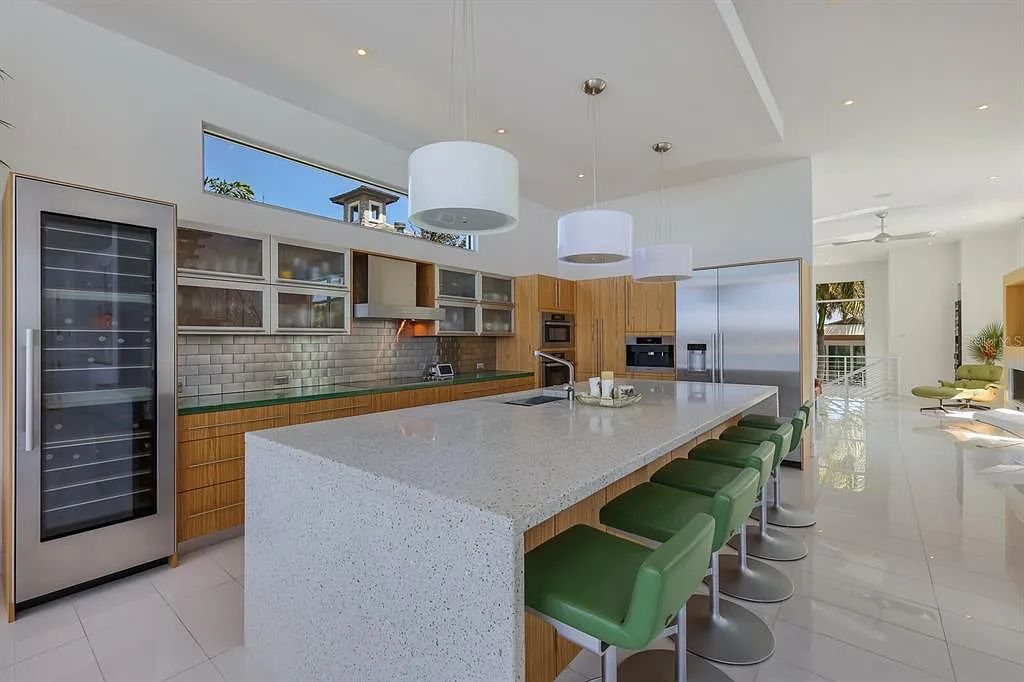 Experience luxury living at its finest with this modern masterpiece at 1325 Westway Drive, Sarasota, Florida. This SMART home features 5 beds, 8 baths, and a 6,590 sq. ft. living space on a 0.41-acre lot.
