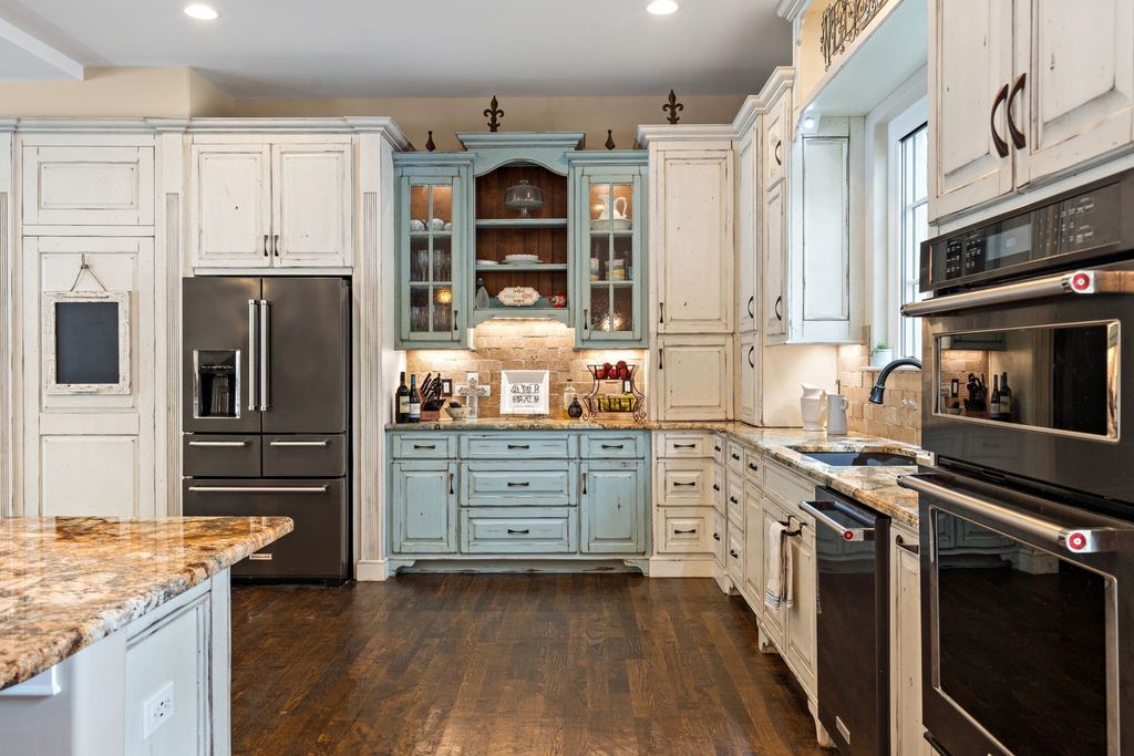 Elegant French Country Estate in Mount Juliet, TN, Embracing Serene Waterfront Living, Listed at $5.265M