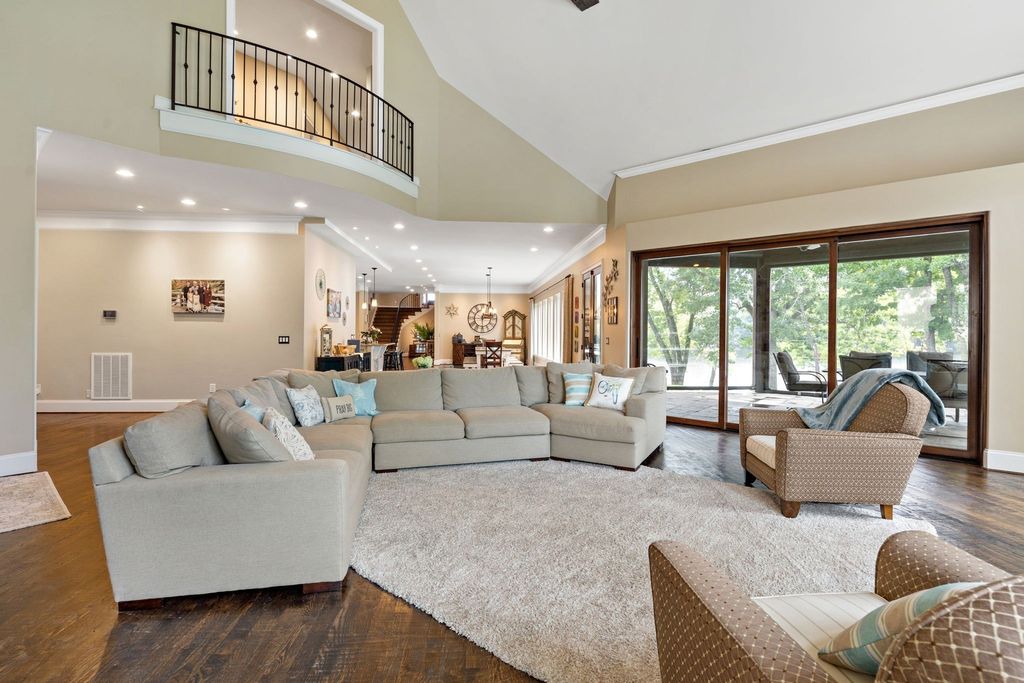 Elegant French Country Estate in Mount Juliet, TN, Embracing Serene Waterfront Living, Listed at $5.265M