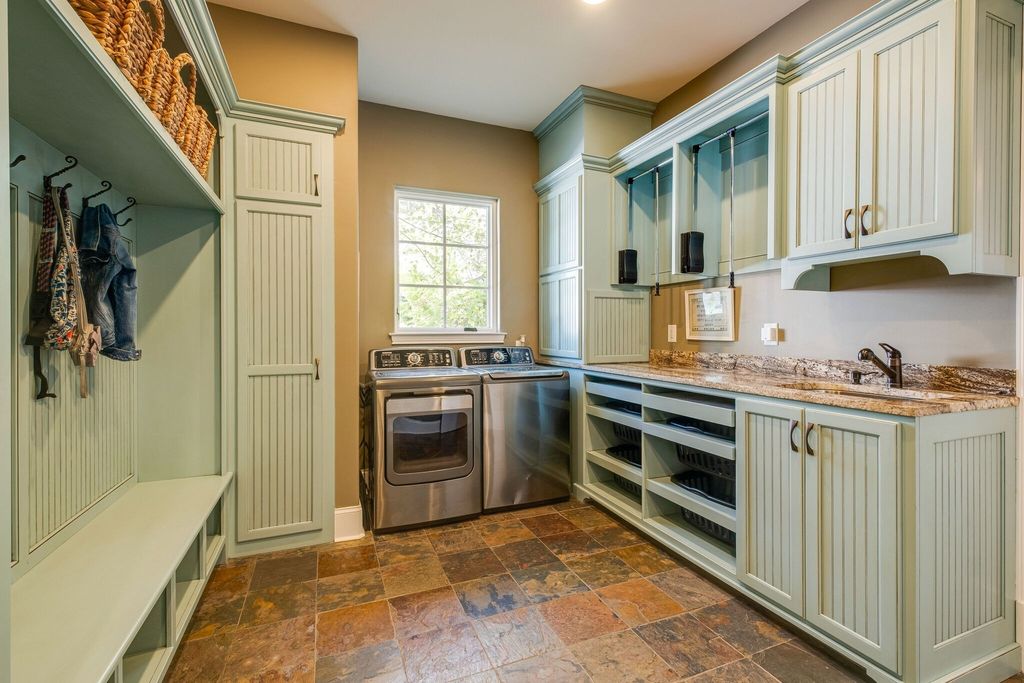 Elegant French Country Estate in Mount Juliet, TN, Embracing Serene Waterfront Living, Listed at $5.265M