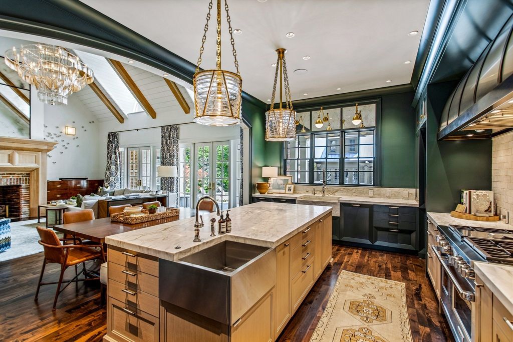 Elegant Nashville, TN Estate Seamlessly Combines Style, Functionality, and Impressive Amenities, Asking $10.5M