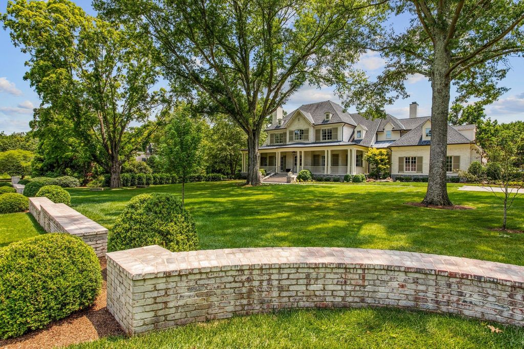 Elegant Nashville, TN Estate Seamlessly Combines Style, Functionality, and Impressive Amenities, Asking $10.5M