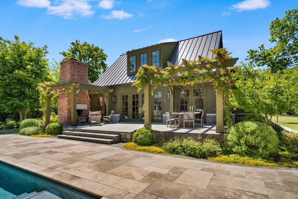 Elegant Nashville, TN Estate Seamlessly Combines Style, Functionality, and Impressive Amenities, Asking $10.5M
