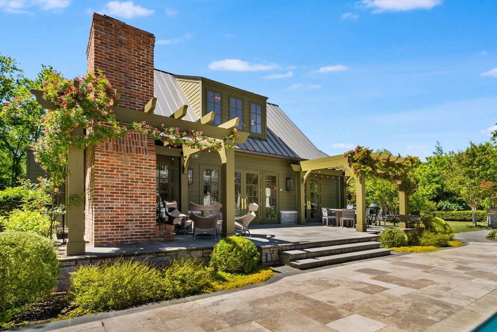 Elegant Nashville, TN Estate Seamlessly Combines Style, Functionality, and Impressive Amenities, Asking $10.5M