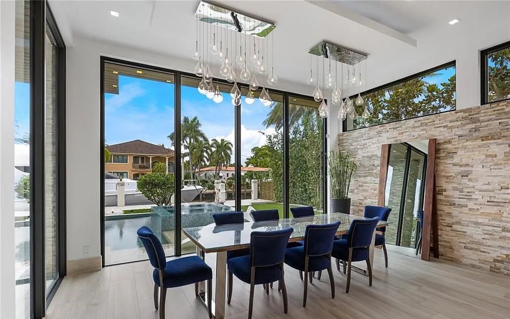 Experience luxury waterfront living at its finest at 2437 Delmar Place, Fort Lauderdale, Florida! This stunning modern estate features 6 bedrooms, 10 bathrooms, and over 7,000 sq ft of living space on an oversized lot with a 12x103 ft concrete dock and privacy gate.