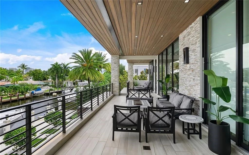 Experience luxury waterfront living at its finest at 2437 Delmar Place, Fort Lauderdale, Florida! This stunning modern estate features 6 bedrooms, 10 bathrooms, and over 7,000 sq ft of living space on an oversized lot with a 12x103 ft concrete dock and privacy gate.