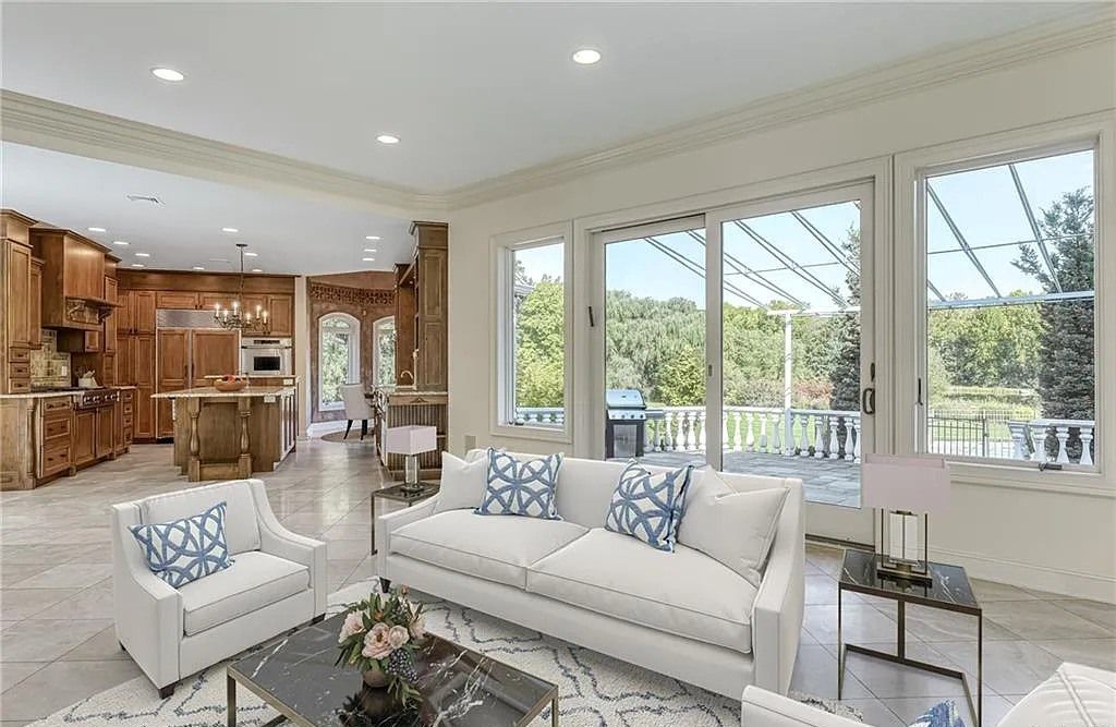 Exquisite Montebello, NY Home with Silent Forest, Scenic Views, and Private Pond, Listed at $4.999M