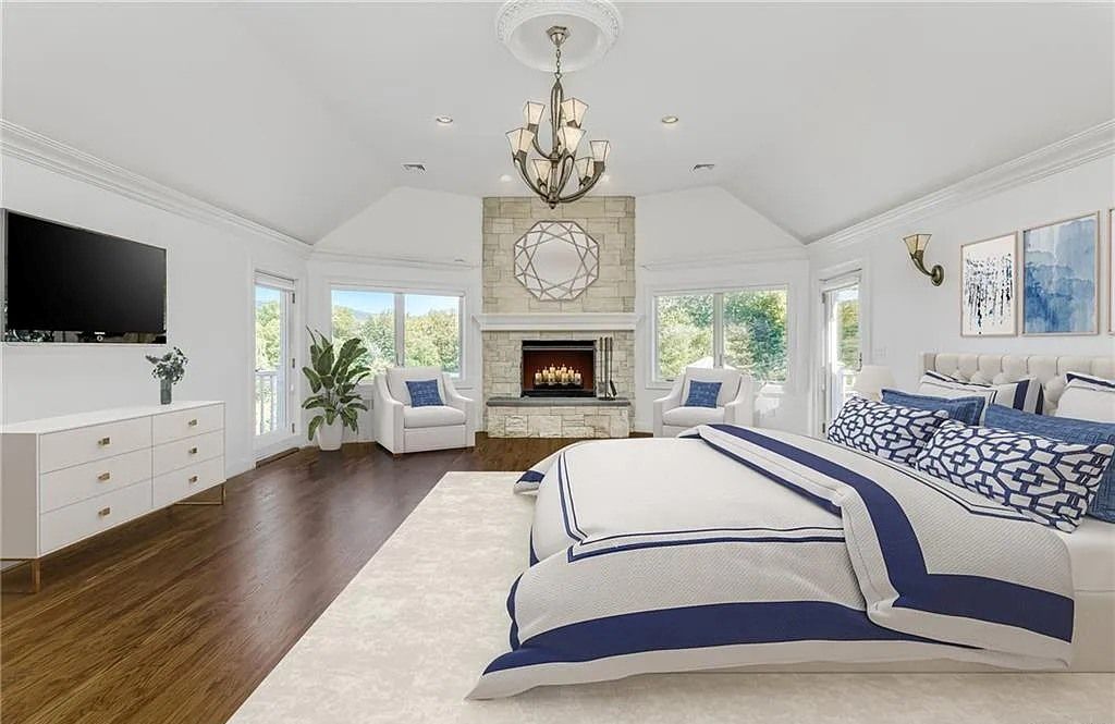 Exquisite Montebello, NY Home with Silent Forest, Scenic Views, and Private Pond, Listed at $4.999M