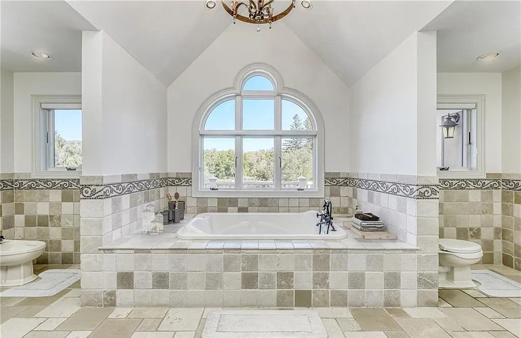 Exquisite Montebello, NY Home with Silent Forest, Scenic Views, and Private Pond, Listed at $4.999M