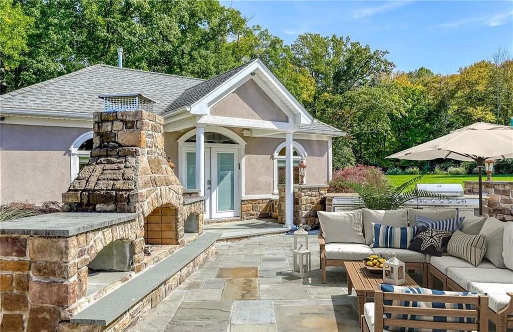 Exquisite Montebello, NY Home with Silent Forest, Scenic Views, and Private Pond, Listed at $4.999M