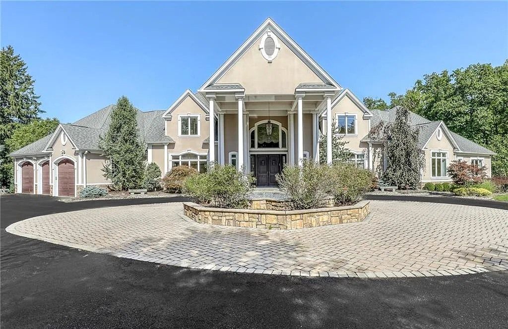 Exquisite Montebello, NY Home with Silent Forest, Scenic Views, and Private Pond, Listed at $4.999M