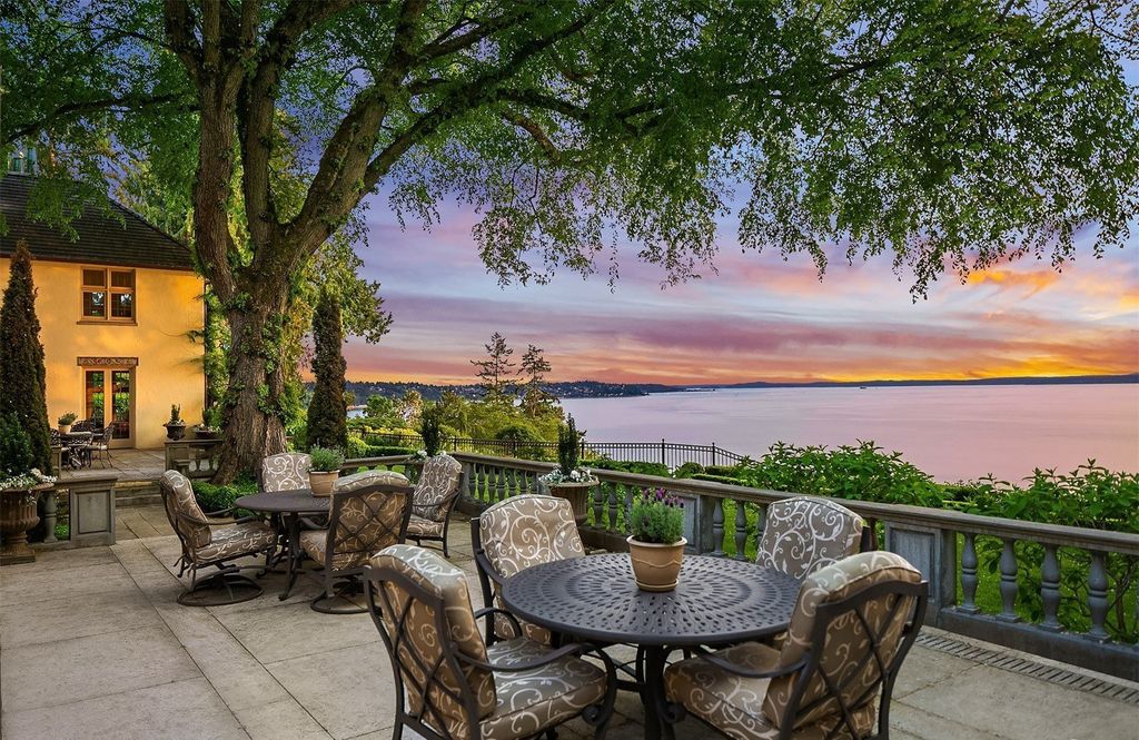Extraordinary Edwin Ivey Storybook Home with Stunning Mountain Views in Shoreline, WA,  Available for $9.5M