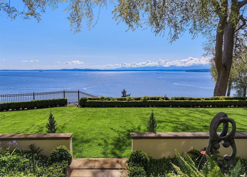 Extraordinary Edwin Ivey Storybook Home with Stunning Mountain Views in Shoreline, WA,  Available for $9.5M