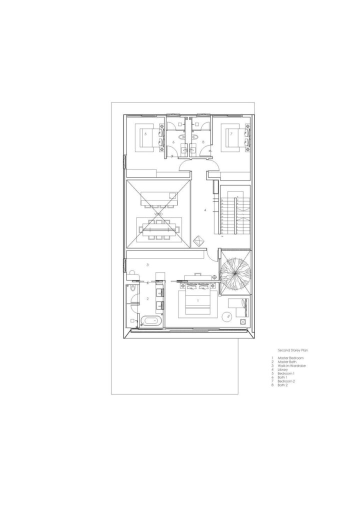 Frame House modern family home in Singapore by Ming Architects 3