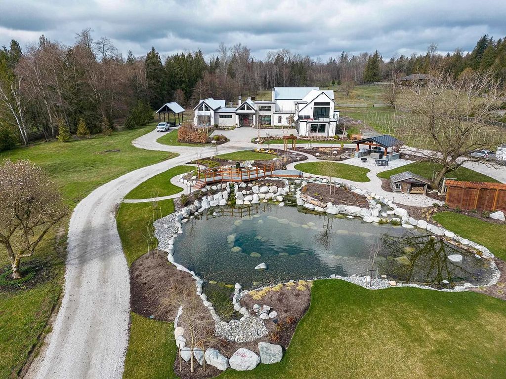 Gated Modern Farmhouse in Langley, BC - Perfect Fusion of Napa and Provence Styles for C$7,999