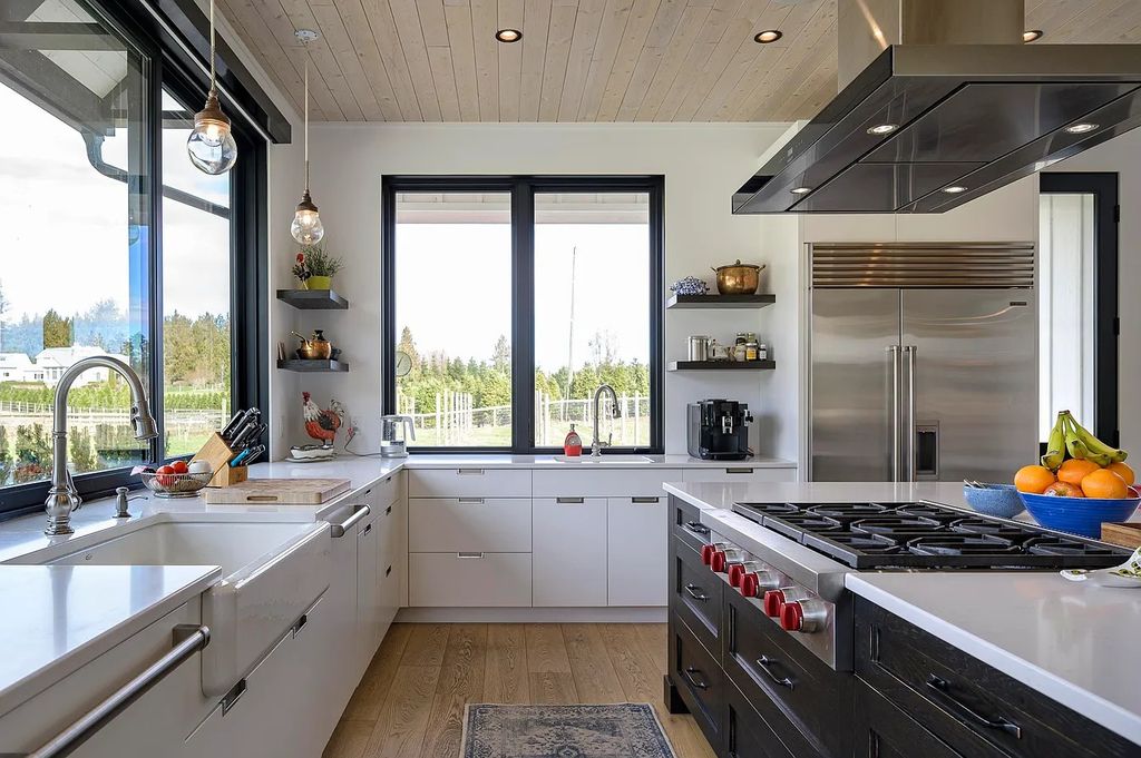 Gated Modern Farmhouse in Langley, BC - Perfect Fusion of Napa and Provence Styles for C$7,999