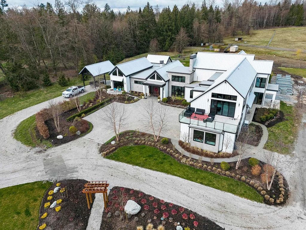 Gated Modern Farmhouse in Langley, BC - Perfect Fusion of Napa and Provence Styles for C$7,999