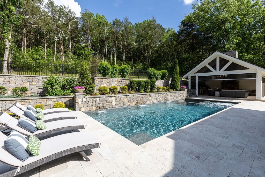 Gorgeous White Custom Farmhouse in Franklin, TN Embraces with its Warm and Welcoming Ambiance, Priced at $3.5M