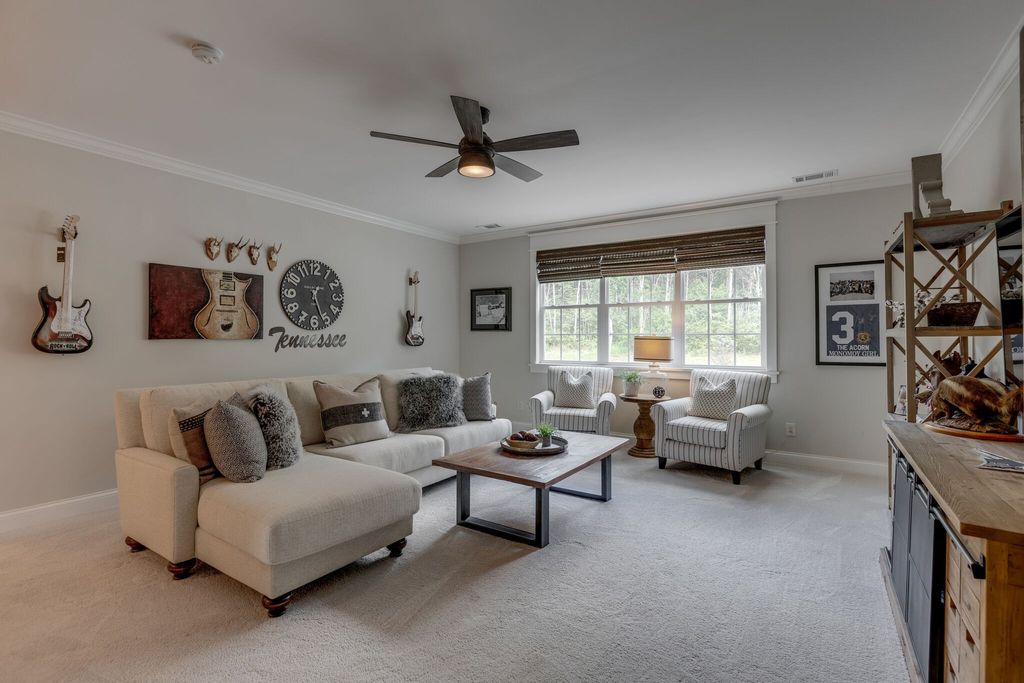 Gorgeous White Custom Farmhouse in Franklin, TN Embraces with its Warm and Welcoming Ambiance, Priced at $3.5M