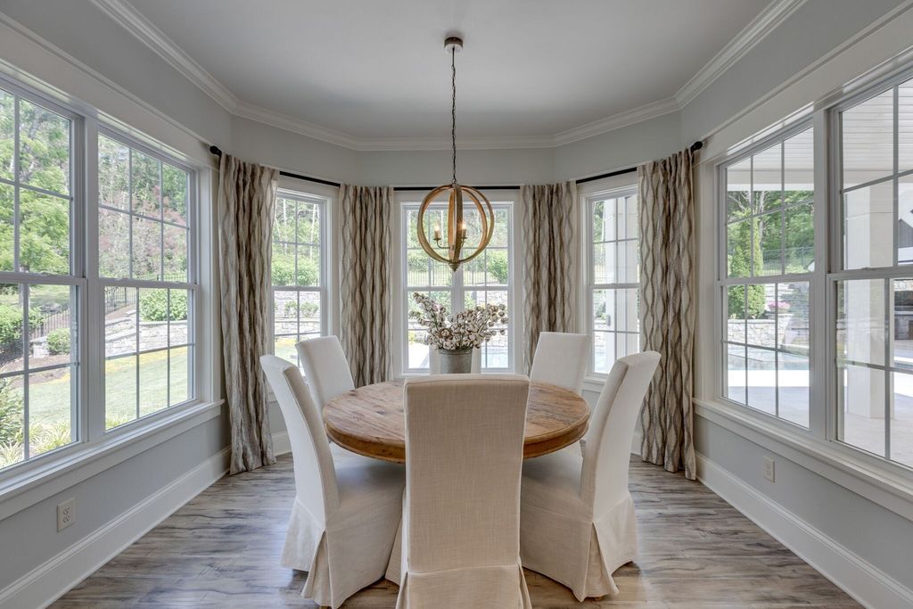Gorgeous White Custom Farmhouse in Franklin, TN Embraces with its Warm and Welcoming Ambiance, Priced at $3.5M