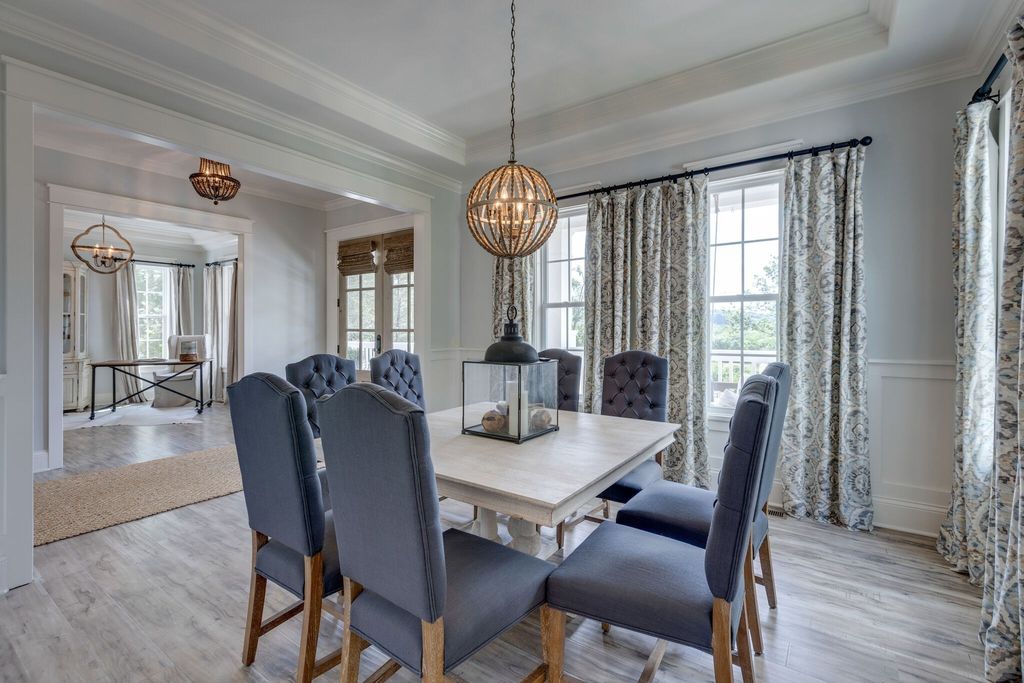 Gorgeous White Custom Farmhouse in Franklin, TN Embraces with its Warm and Welcoming Ambiance, Priced at $3.5M