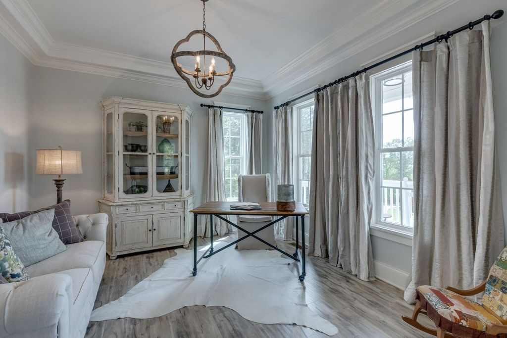 Gorgeous White Custom Farmhouse in Franklin, TN Embraces with its Warm and Welcoming Ambiance, Priced at $3.5M