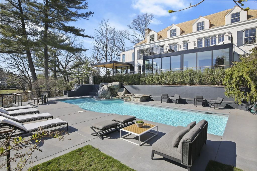 Greenwich, CT Resort-Like Aerie with Stunning Water Views for Sale at $27.95M