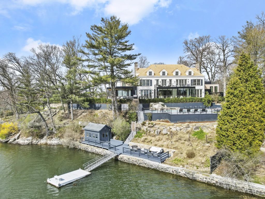 Greenwich, CT Resort-Like Aerie with Stunning Water Views for Sale at $27.95M