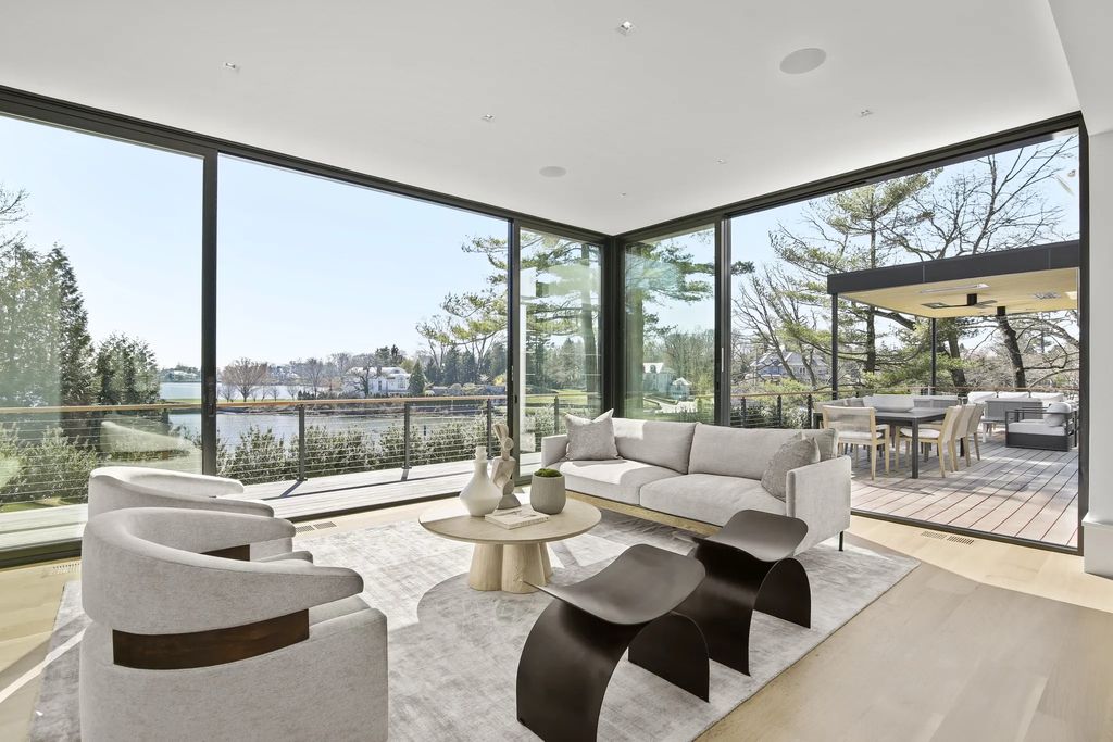 Greenwich, CT Resort-Like Aerie with Stunning Water Views for Sale at $27.95M