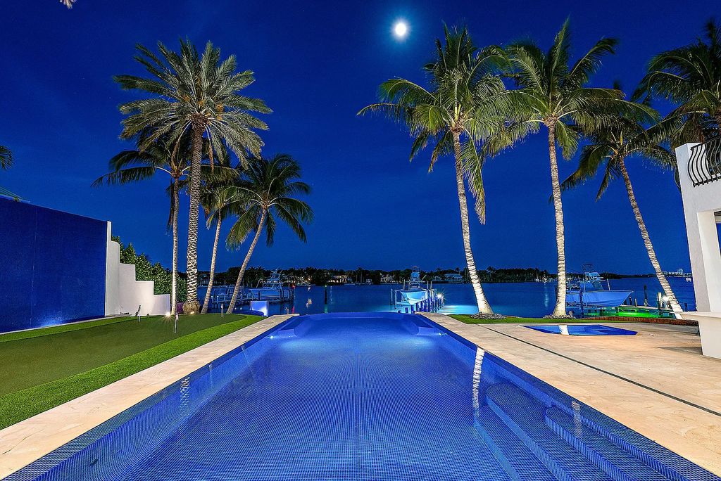 Experience luxury living at 17553 SE Conch Bar Avenue, Jupiter, Florida! This One-Of-A-Kind Grand Intracoastal Estate boasts 9 bedrooms, 10 bathrooms, and 15,066 square feet of living space on a 0.43-acre lot.