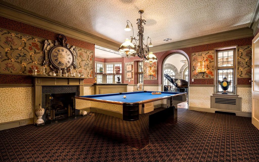 Luxurious $13.9M Property in Gladwyne, PA Surrounded by Serene Greenery and Grand Architecture with Top-Notch Amenities
