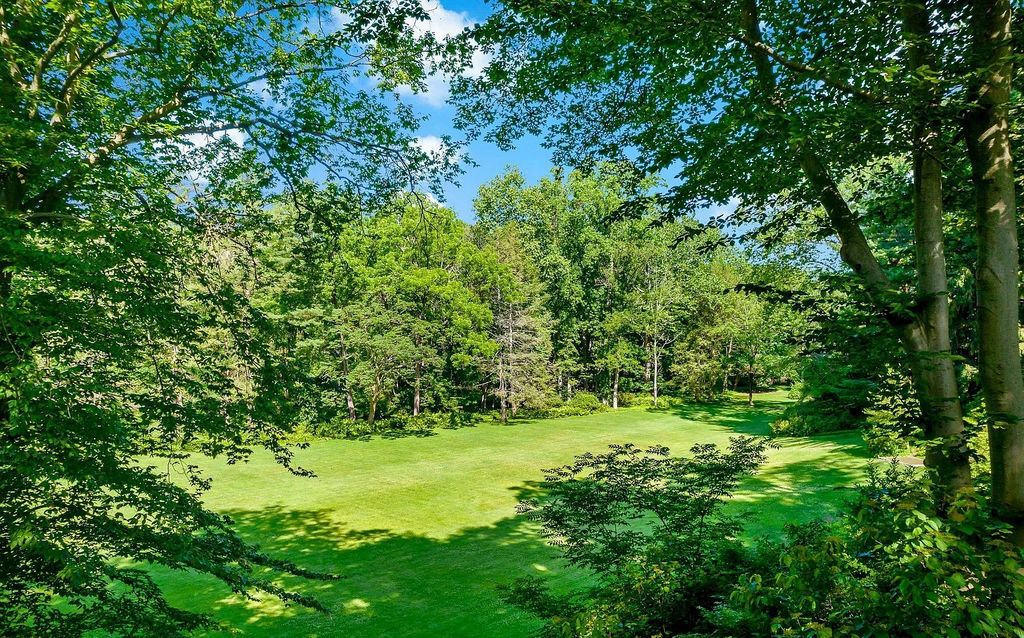 Luxurious $13.9M Property in Gladwyne, PA Surrounded by Serene Greenery and Grand Architecture with Top-Notch Amenities