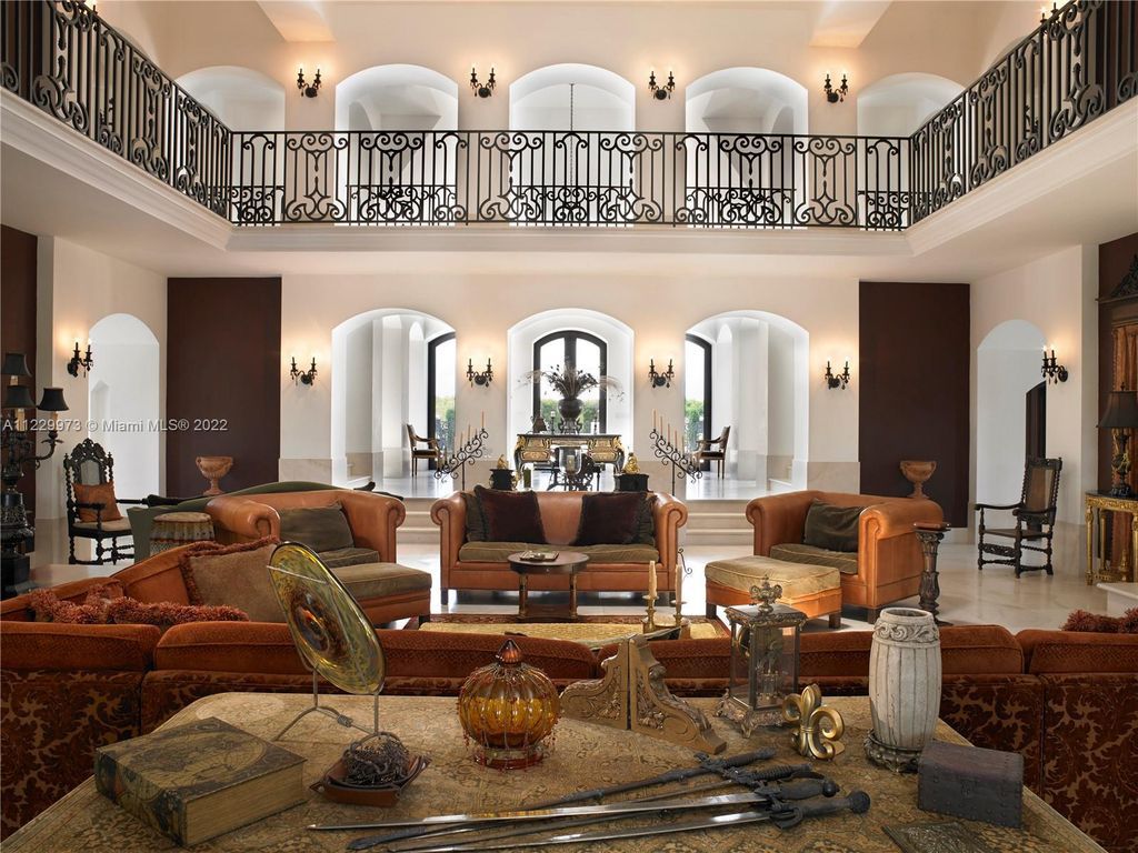 Welcome to 25791 SW 167th Avenue, Homestead, Florida - a rare chance to own the renowned mansion, designed by Architect Charles Sieger. This extraordinary 12,770 square feet estate sits on 13.74 acres in the serene Redlands area.