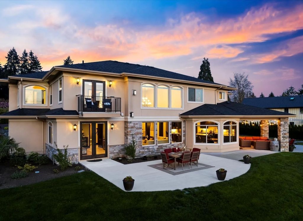 Opulent Montecito Mediterranean Villa of Uncompromising Quality in Woodinville, WA Listed for $3.875M