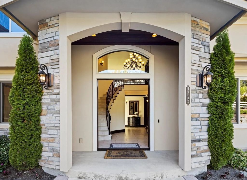 Opulent Montecito Mediterranean Villa of Uncompromising Quality in Woodinville, WA Listed for $3.875M