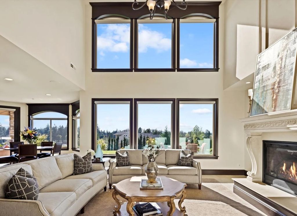Opulent Montecito Mediterranean Villa of Uncompromising Quality in Woodinville, WA Listed for $3.875M