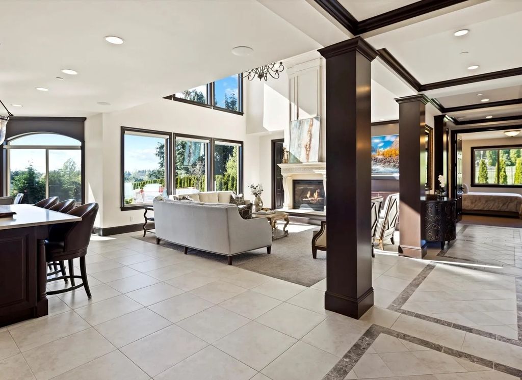 Opulent Montecito Mediterranean Villa of Uncompromising Quality in Woodinville, WA Listed for $3.875M
