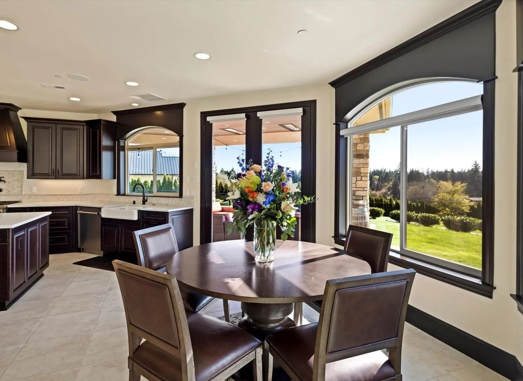 Opulent Montecito Mediterranean Villa of Uncompromising Quality in Woodinville, WA Listed for $3.875M