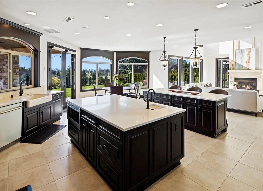 Opulent Montecito Mediterranean Villa of Uncompromising Quality in Woodinville, WA Listed for $3.875M