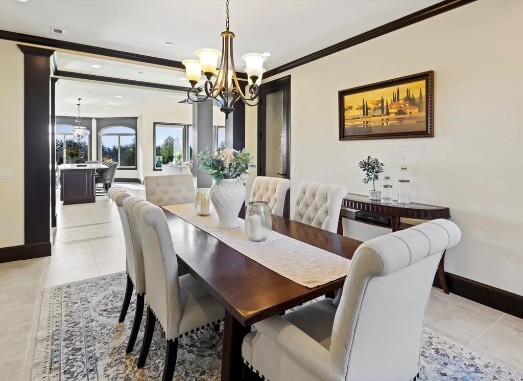 Opulent Montecito Mediterranean Villa of Uncompromising Quality in Woodinville, WA Listed for $3.875M