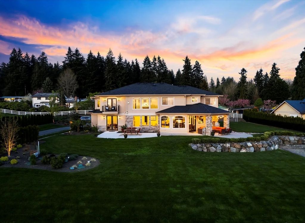 Opulent Montecito Mediterranean Villa of Uncompromising Quality in Woodinville, WA Listed for $3.875M