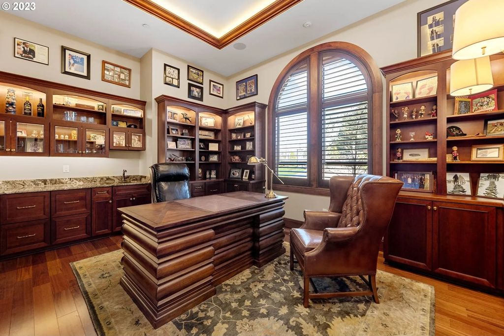 Scenic Private Estate on 5-Acre Gated Property in Ridgefield, WA with Stunning Valley Views for $7.25M