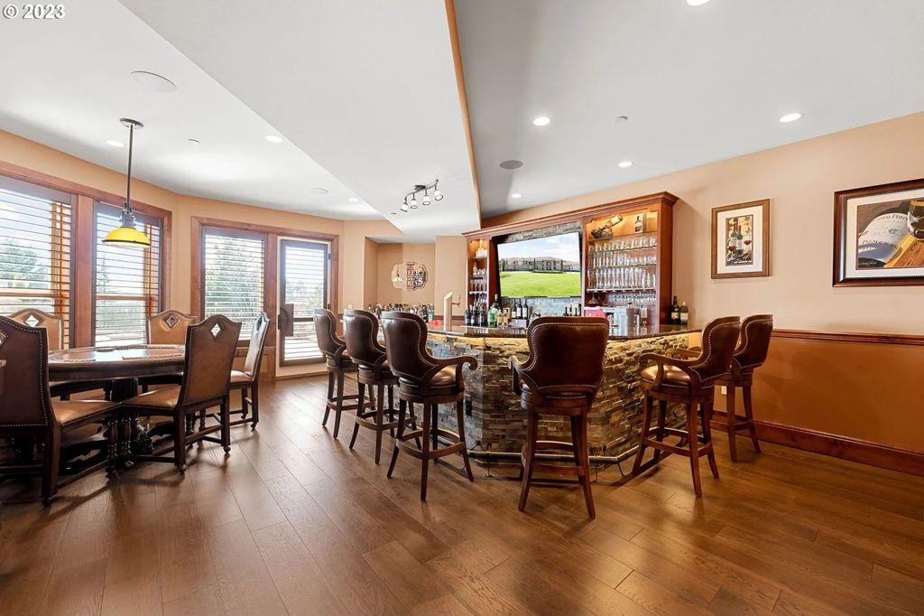 Scenic Private Estate on 5-Acre Gated Property in Ridgefield, WA with Stunning Valley Views for $7.25M