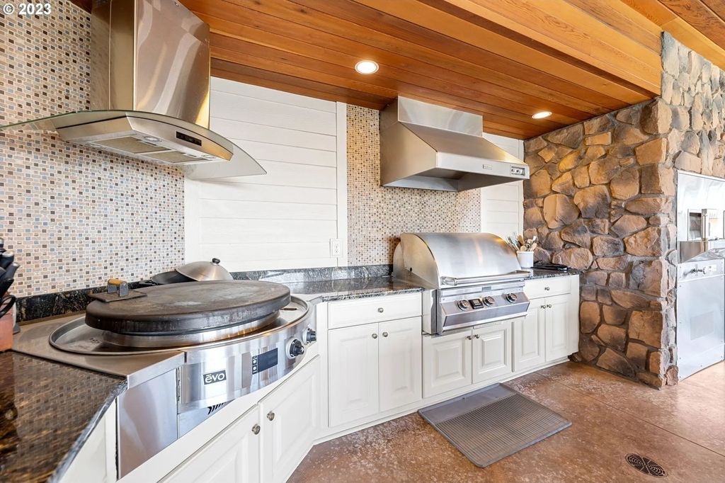 Scenic Private Estate on 5-Acre Gated Property in Ridgefield, WA with Stunning Valley Views for $7.25M