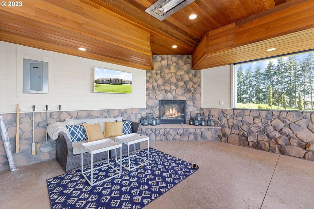 Scenic Private Estate on 5-Acre Gated Property in Ridgefield, WA with Stunning Valley Views for $7.25M