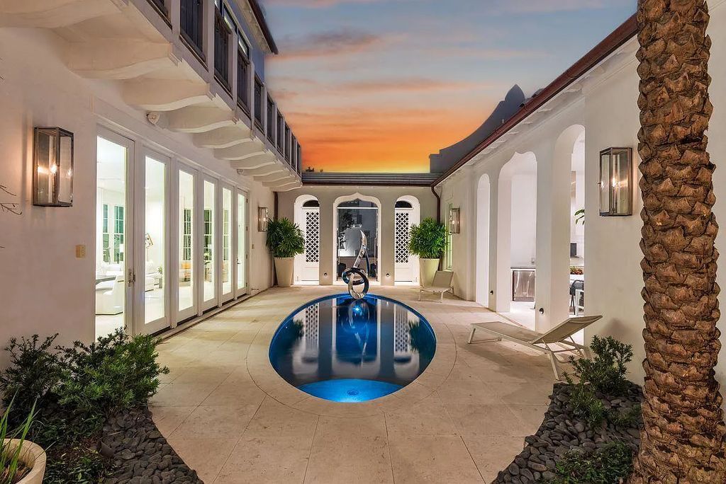 Welcome to 16 N McGee Drive, Inlet Beach, Florida, a stunning Moroccan-style home. Built in 2020, this unique property boasts 3 beds, 4 baths, and 2,741 sqft of luxurious living space.